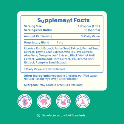 ParaDetox™ Kids’ Herbal Blend | Supports Digestive Health