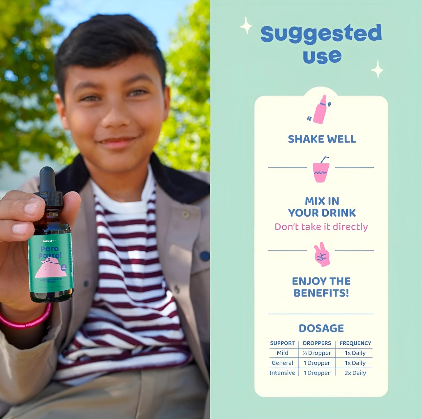 ParaDetox™ Kids’ Herbal Blend | Supports Digestive Health